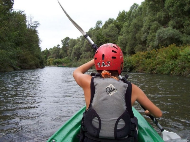  Navegación en kayak 